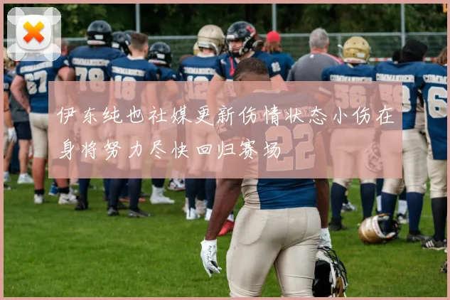 伊东纯也社媒更新伤情状态小伤在身将努力尽快回归赛场